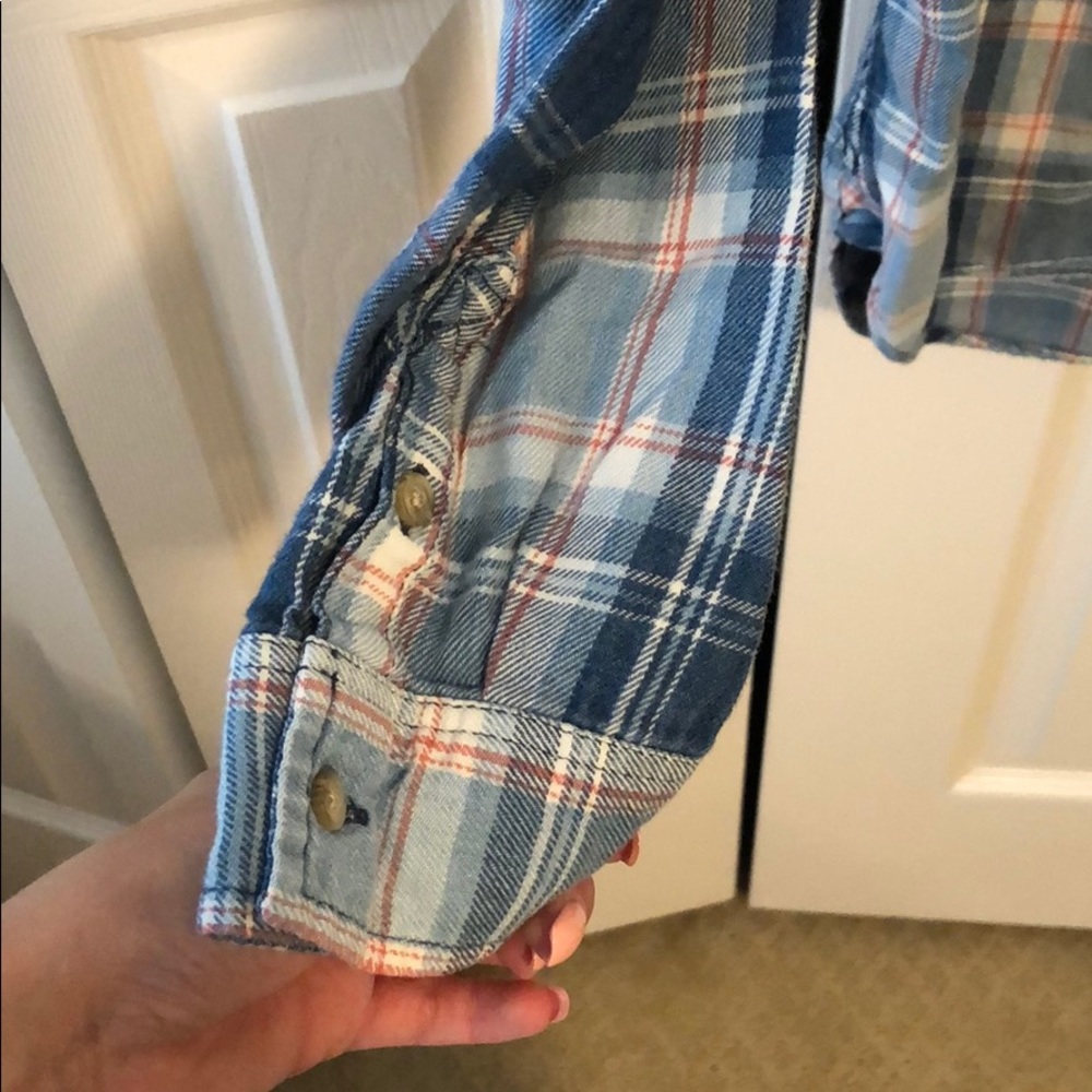 plaid button down - Picture 4 of 4